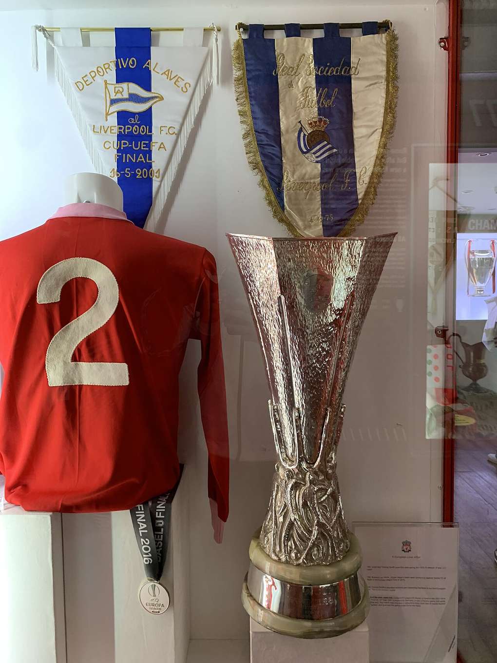El trofeo de la UEFA Europa League