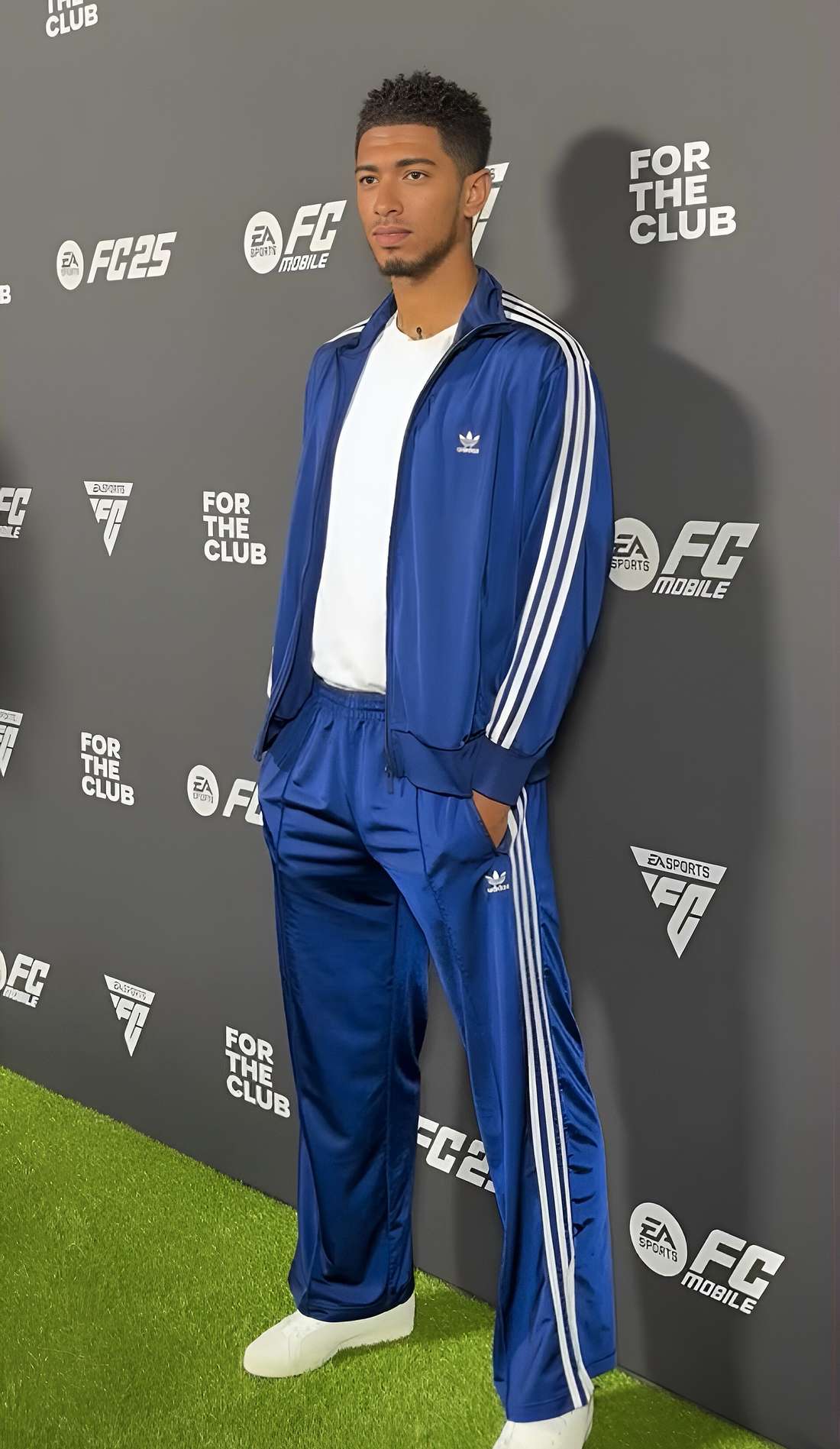 Jude Bellingham durante un evento de EA Sports FC en septiembre de 2024