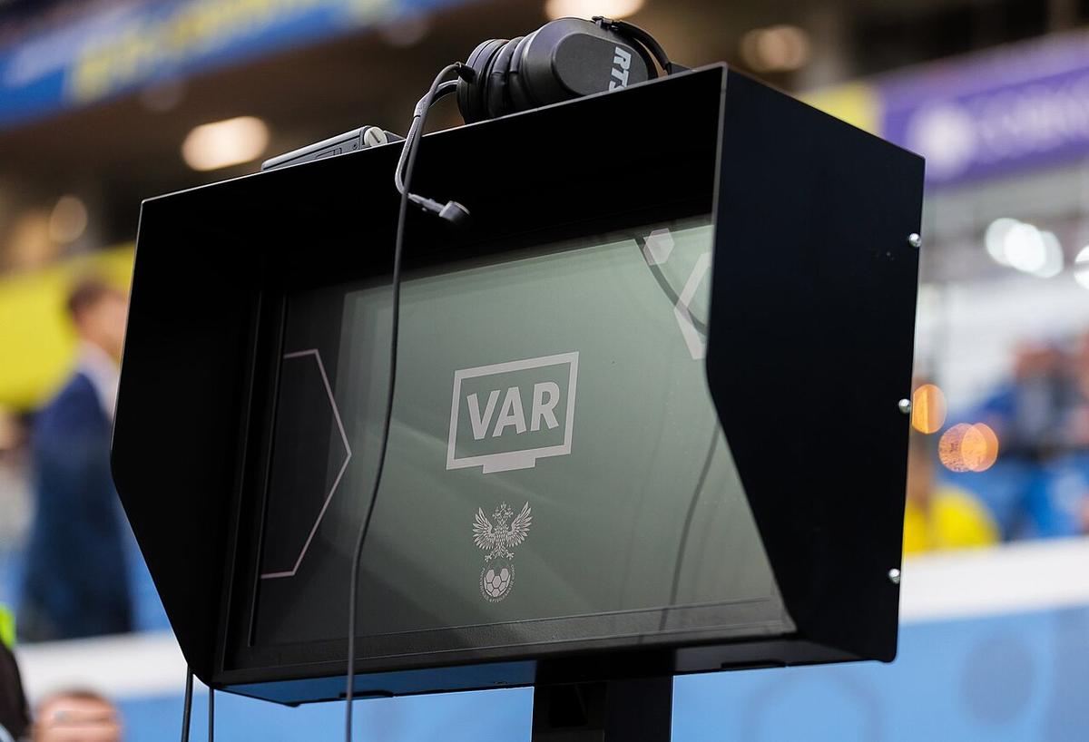 La sala de videoarbitraje del VAR durante el Mundial de Rusia 2018