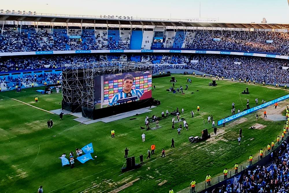 Racing Club vs Cruzeiro, partido de la Copa Sudamericana 2024