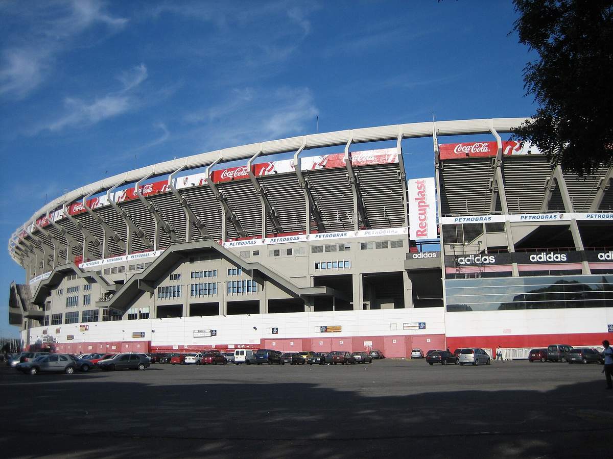 El Estadio Monumental de River Plate en Buenos Aires