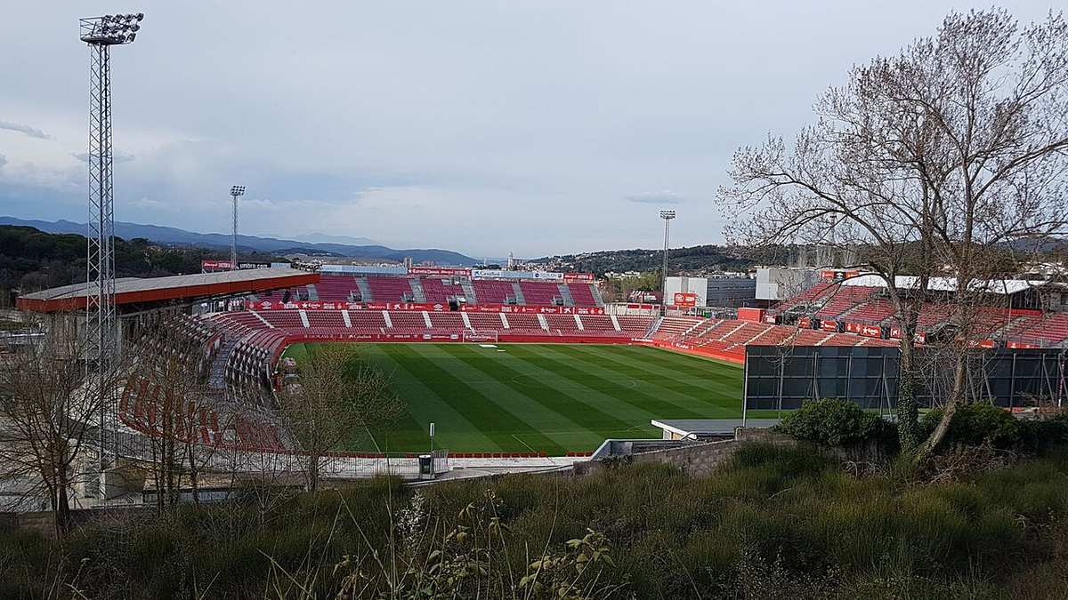 Estadio de Montilivi, la casa del Girona Futbol Club en Cataluña