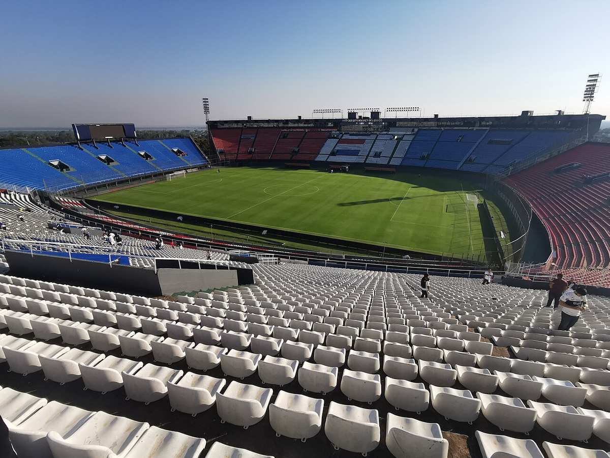 Estadio Defensores del Chaco en Asunción, la casa habitual de la selección de Paraguay
