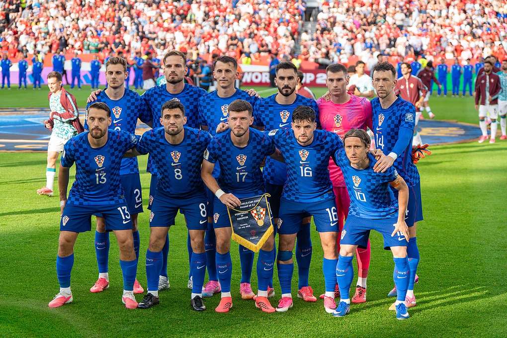 Once inicial de Croacia en un partido del Mundial 2026