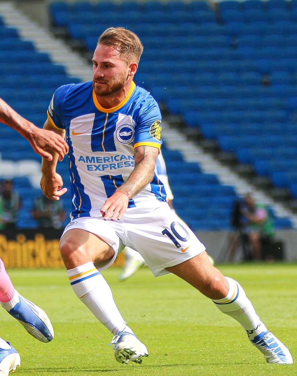 Alexis Mac Allister con el Brighton en 2022