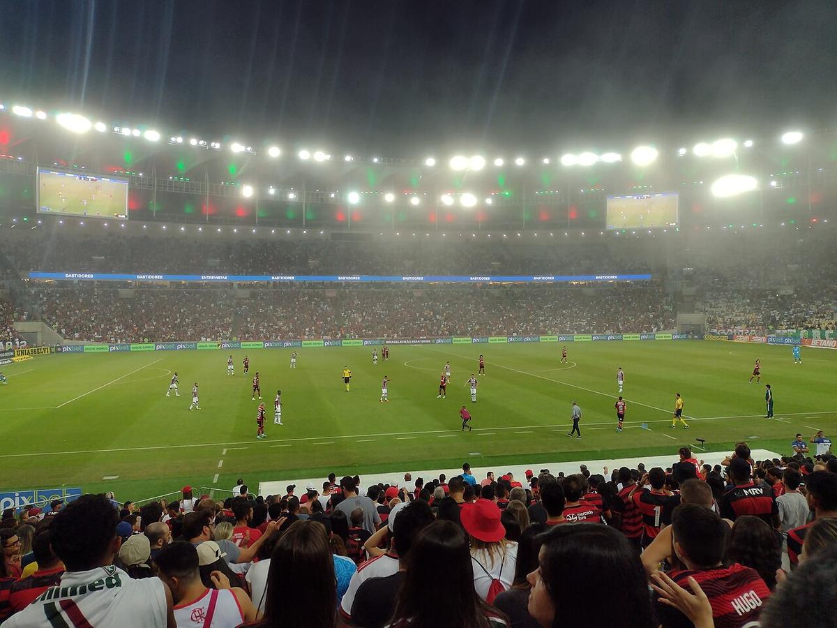 Partido en el Maracaná, escenario de la recta final del Brasileirao