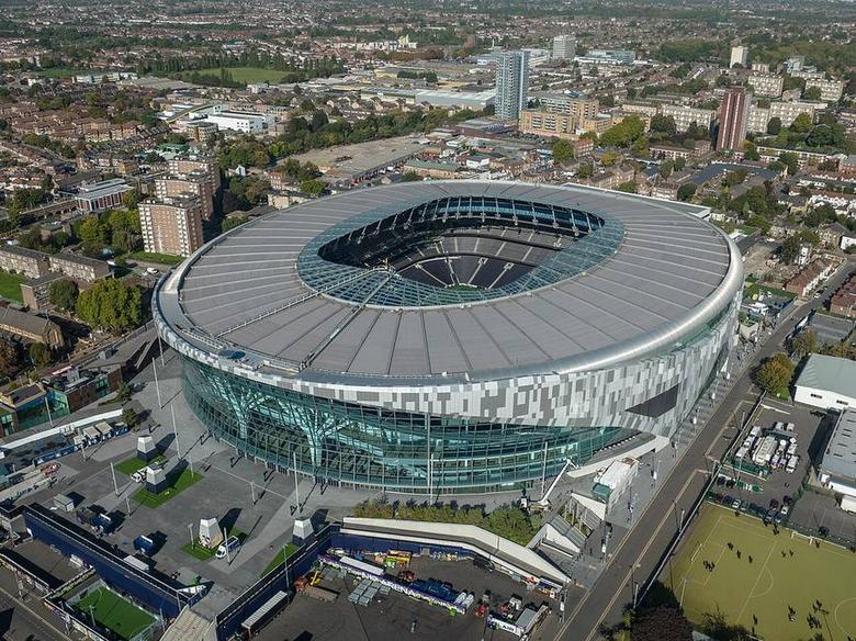 El Tottenham Hotspur Stadium, la casa del Tottenham en Londres