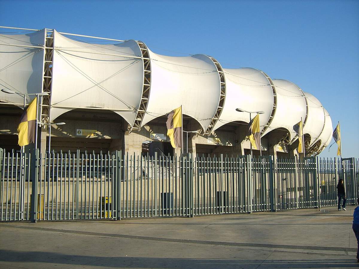 Vista del Estadio Francisco Sánchez Rumoroso de Coquimbo, en una foto de archivo