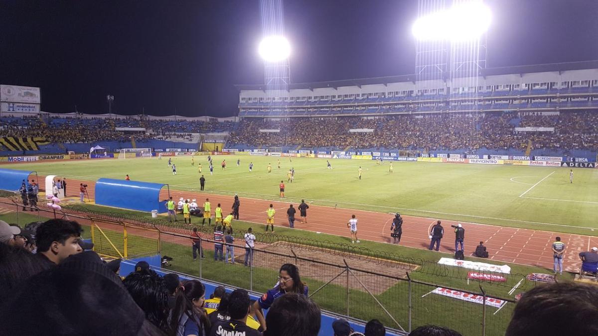 El estadio Olímpico Metropolitano de San Pedro Sula, en la ciudad de los grandes clubes hondureños