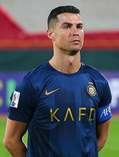 Cristiano Ronaldo with Al Nassr in 2023