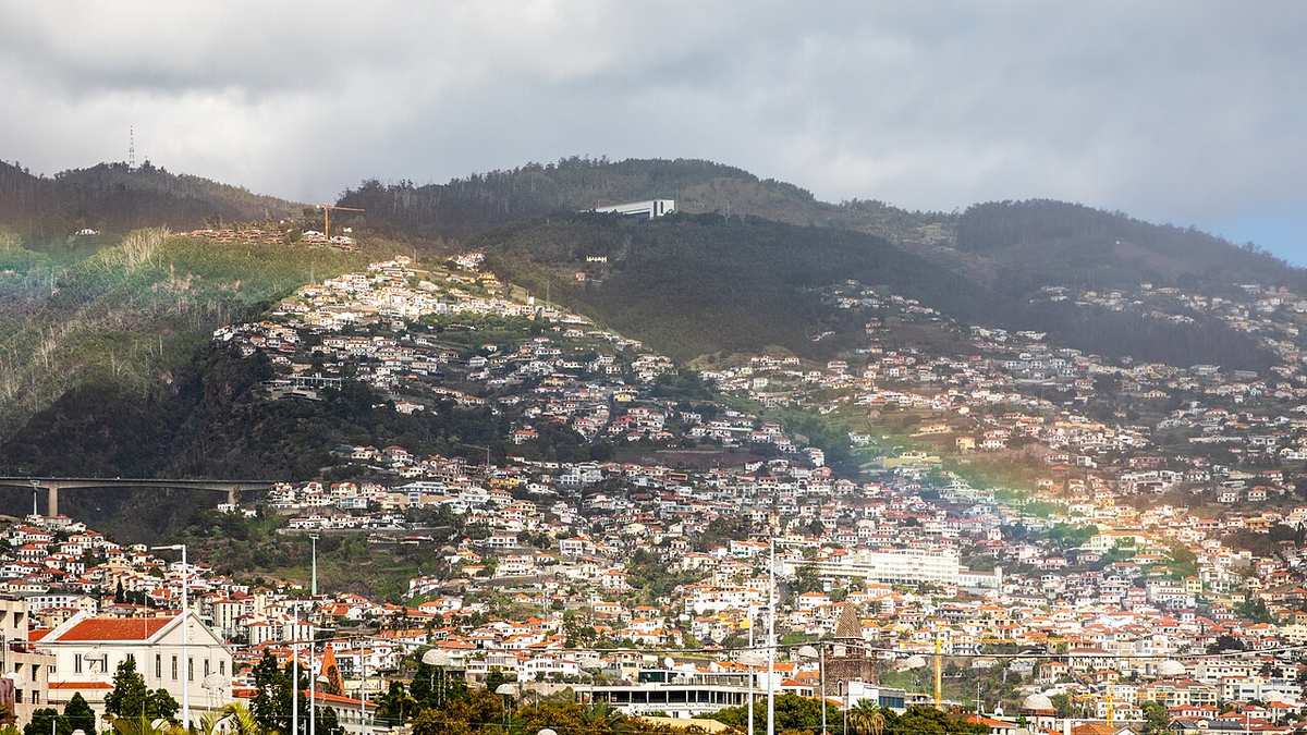 View over Funchal, Madeira