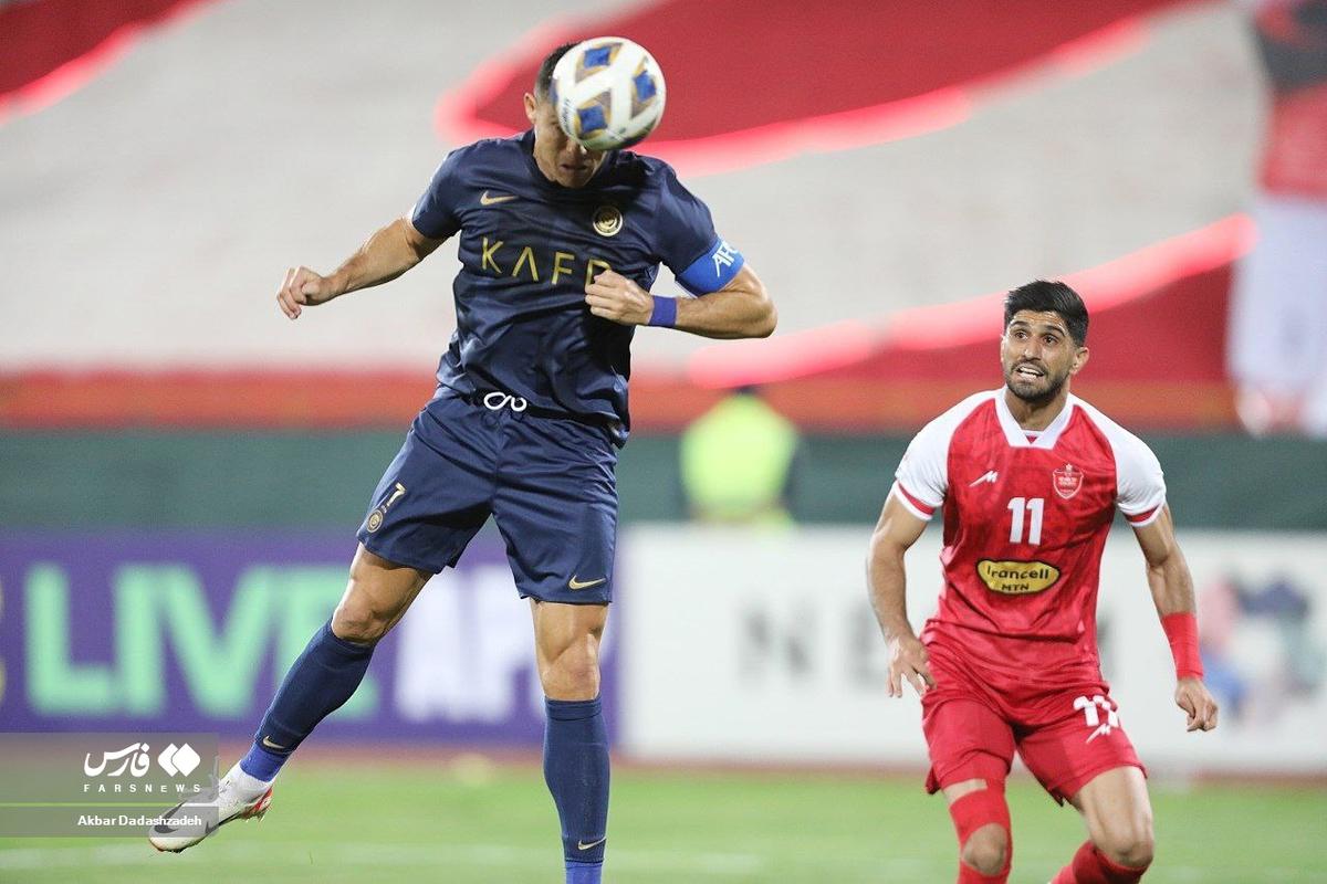 Cristiano Ronaldo playing for Al Nassr in 2023