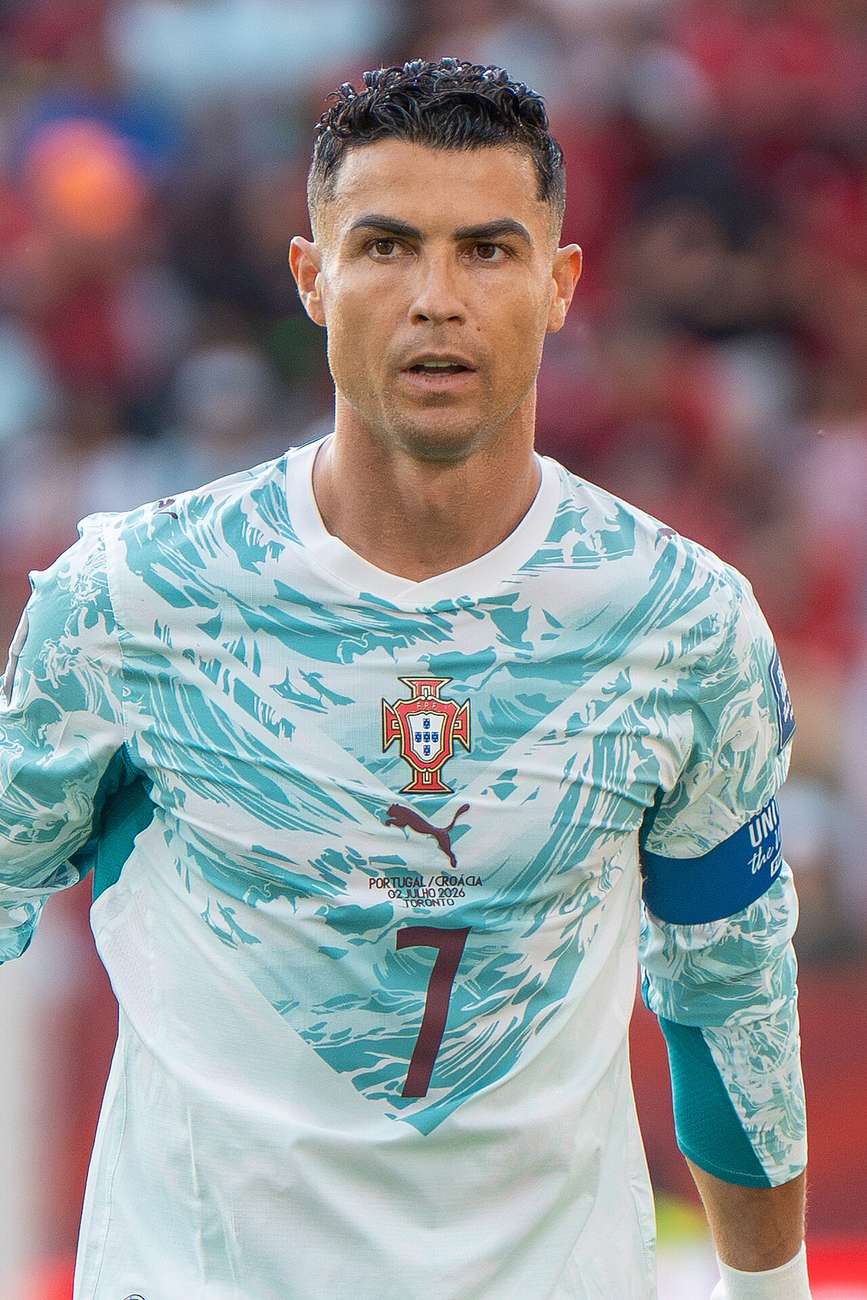 Cristiano Ronaldo celebra un gol con Portugal