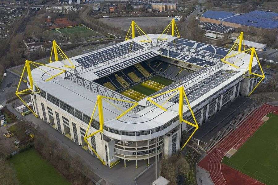 Tribunas del Signal Iduna Park, la casa del Borussia Dortmund