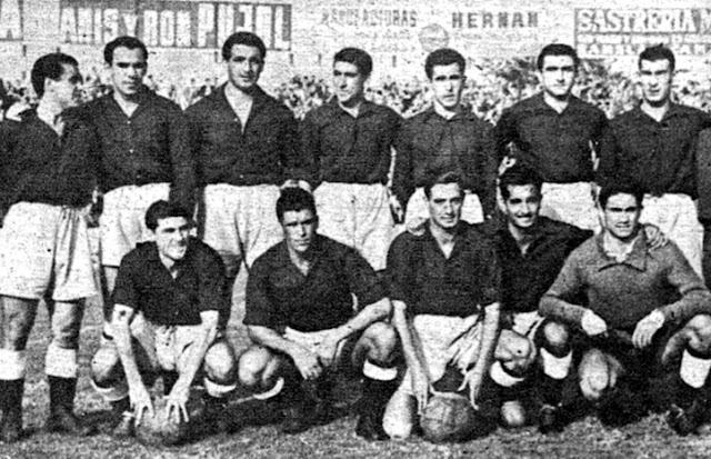 Fotografía histórica de la selección de España en 1947