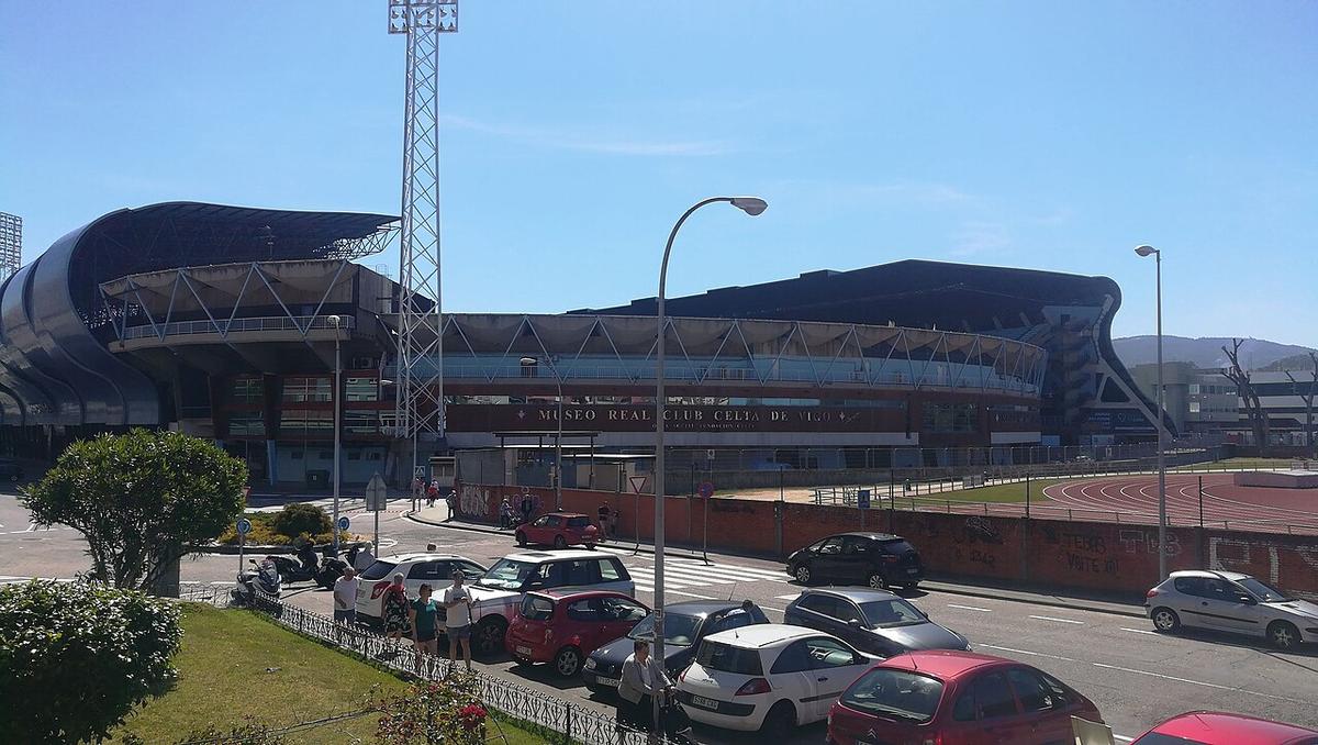 Vista del Estadio de Balaídos, casa del RC Celta de Vigo