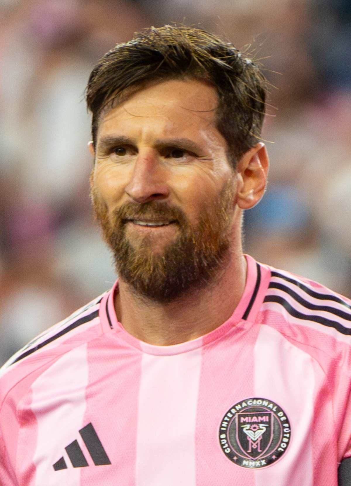 Lionel Messi con la camiseta de Inter Miami en un partido de la MLS