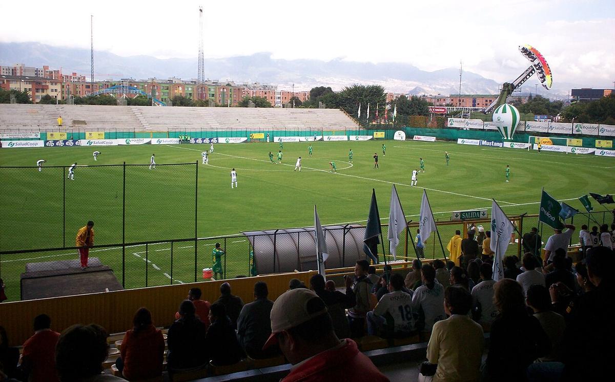 Vista del Estadio Metropolitano de Techo en Bogotá, en una foto de archivo