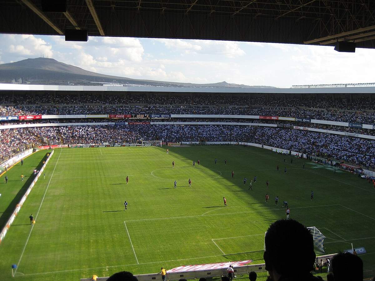 El estadio La Corregidora de Querétaro, otro escenario de la Liga MX