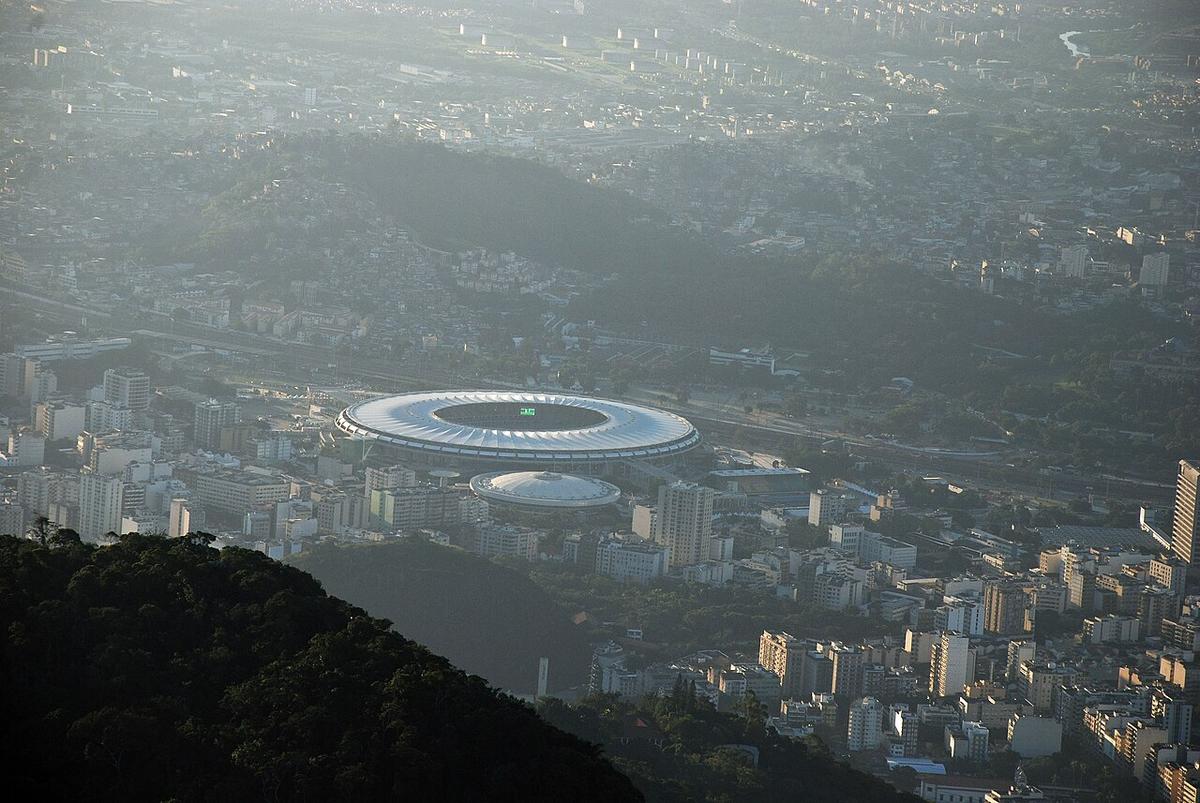 Estadio Maracaná de Río de Janeiro, símbolo del fútbol brasileño