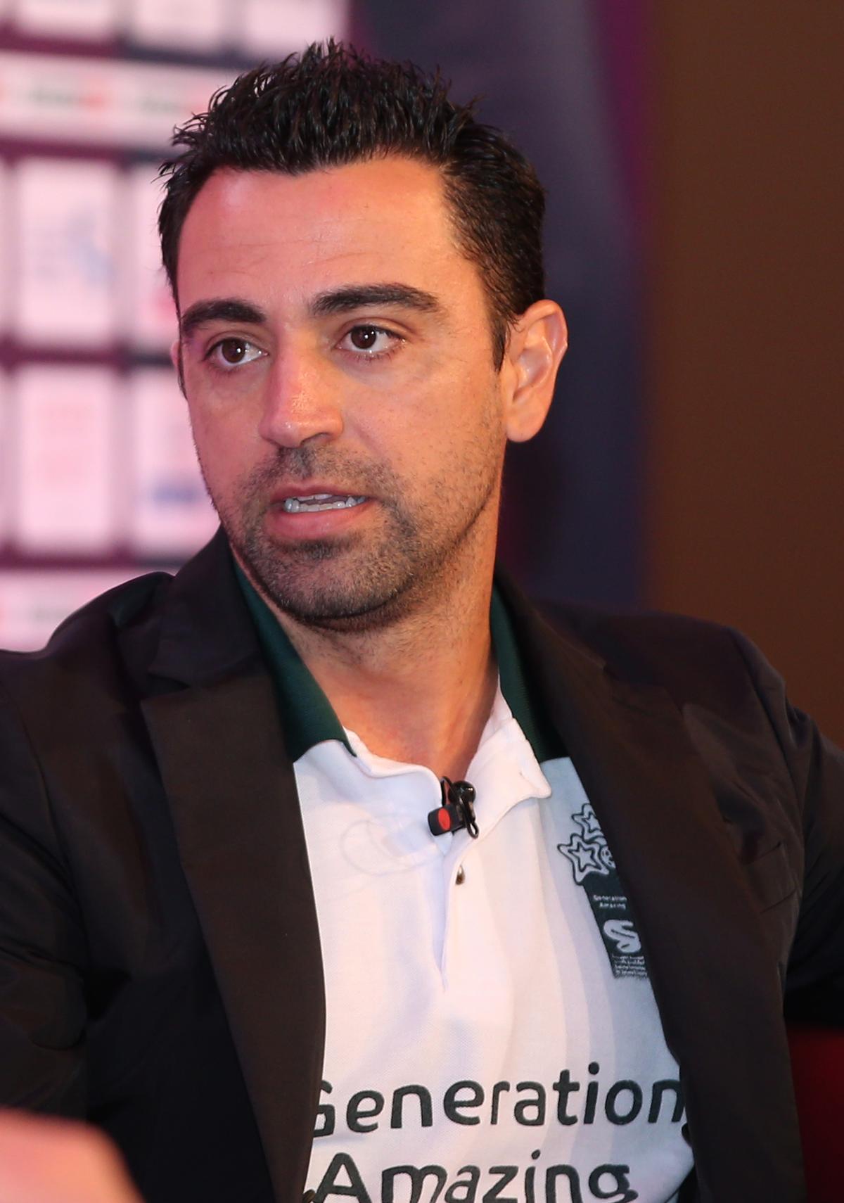 Xavi Hernández, mediocampista español