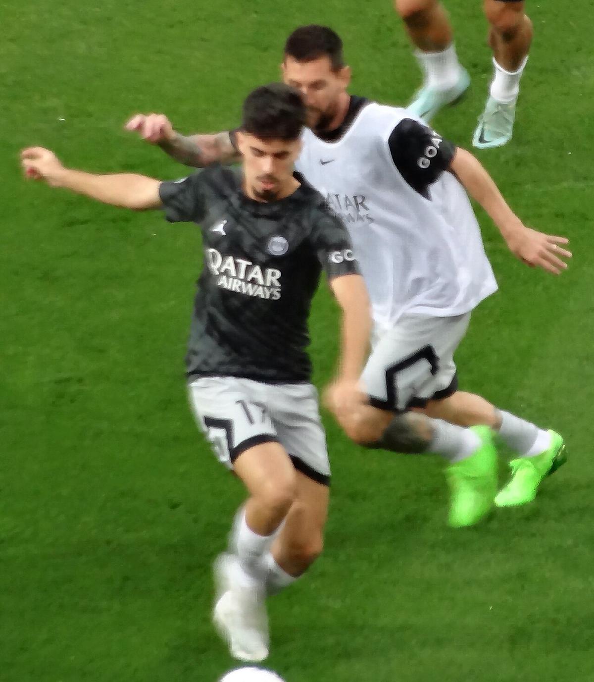 Vitinha con el PSG, el mediocampista mejor valorado de 2026
