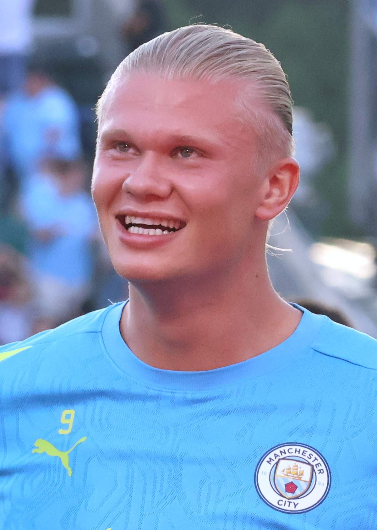 Erling Haaland, en duda para el Manchester City frente al AEK de Atenas