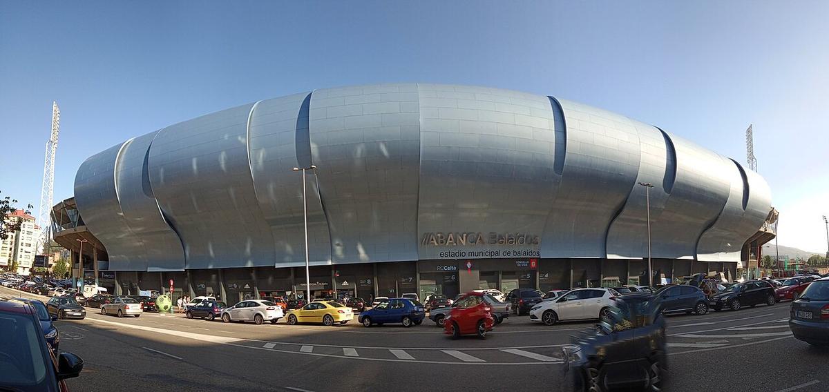 Estadio de Balaídos en Vigo, la casa del Celta que visita Glasgow en la jornada 3 de la Europa League