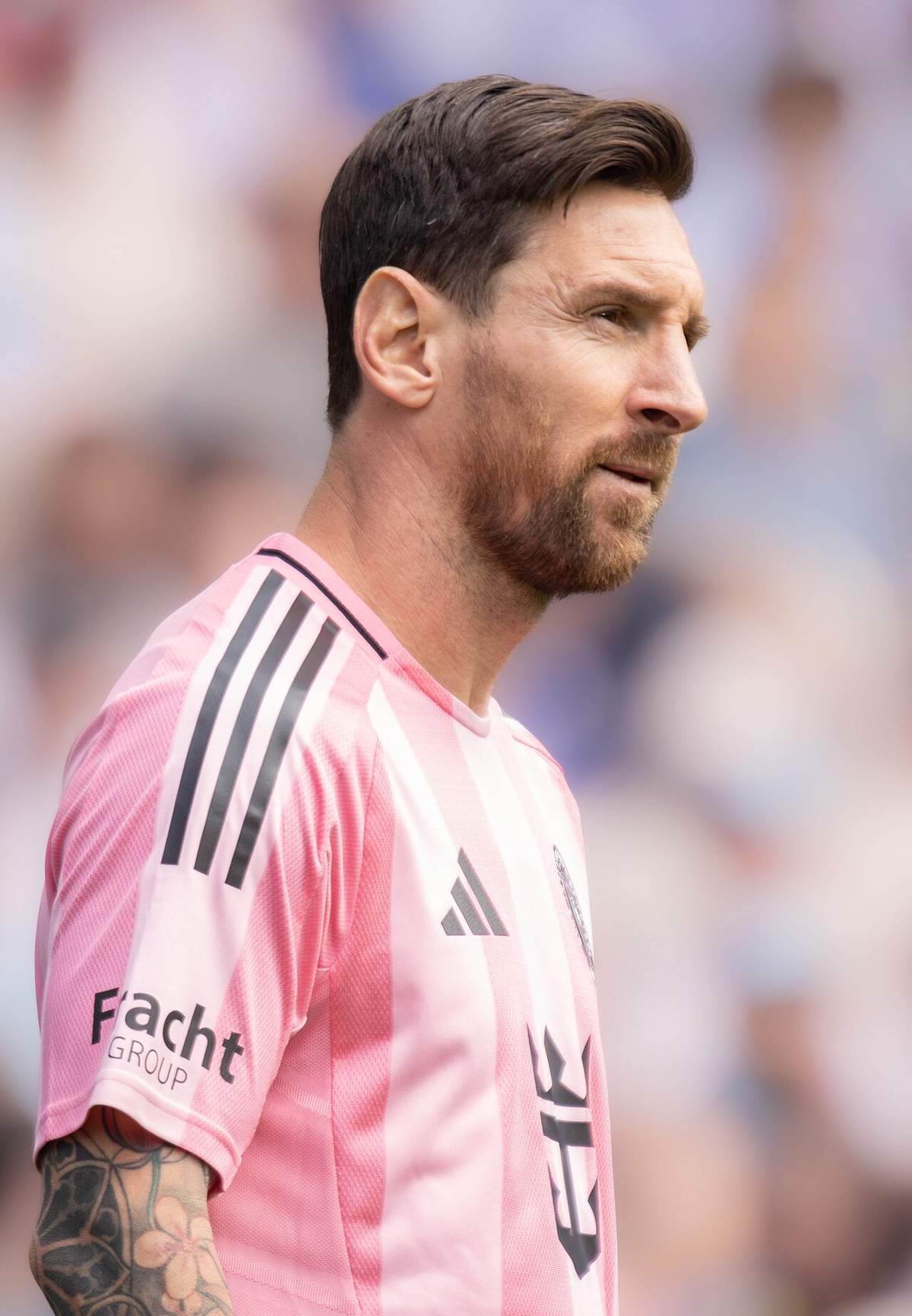 Lionel Messi con la camiseta del Inter Miami