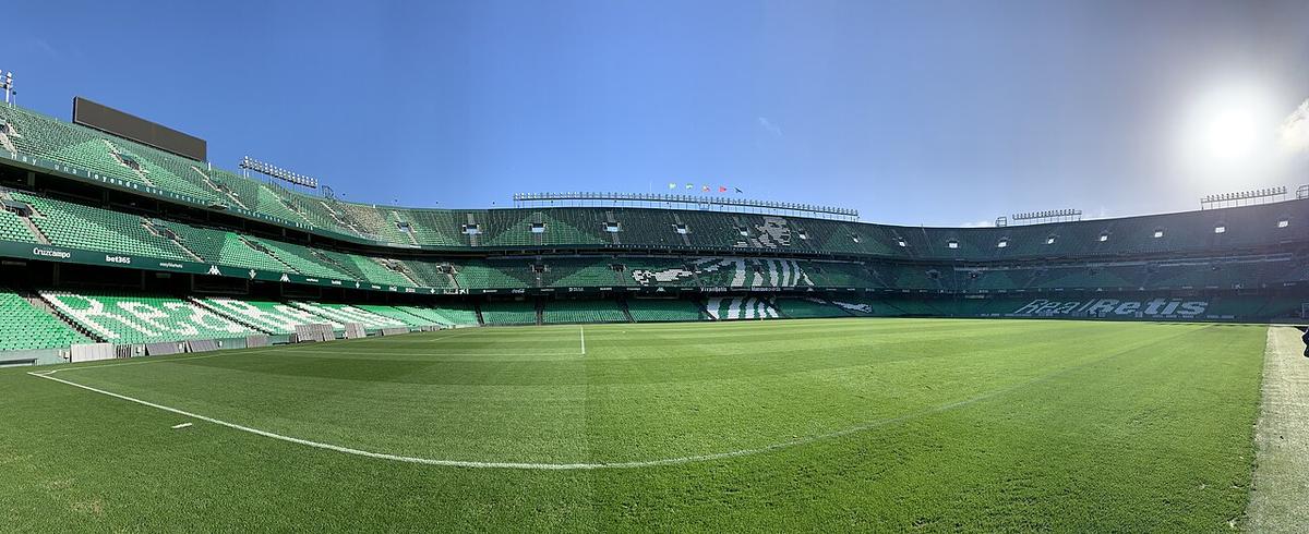 Estadio Benito Villamarín, casa habitual del Real Betis en Sevilla