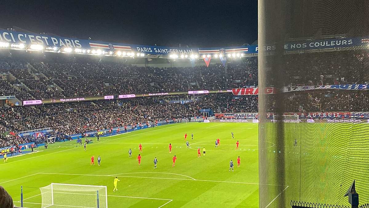 El Parque de los Príncipes, estadio del Paris Saint-Germain en París