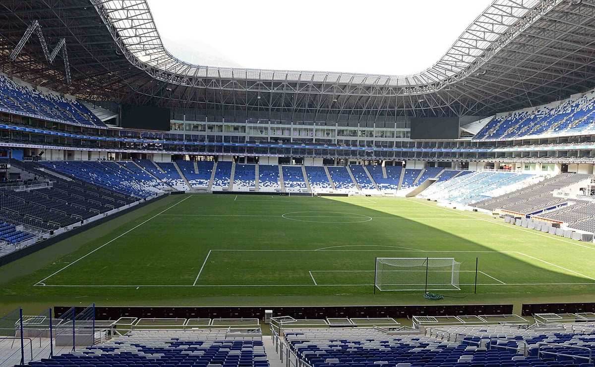 Inauguración del Estadio BBVA de Monterrey con el estadio lleno