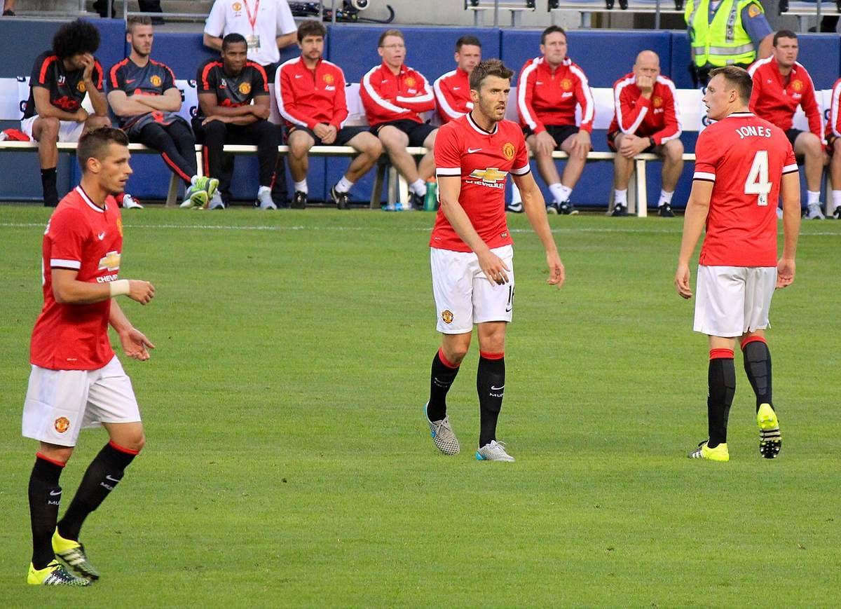 Michael Carrick, entrenador del Manchester United, en una imagen de archivo de su etapa como jugador