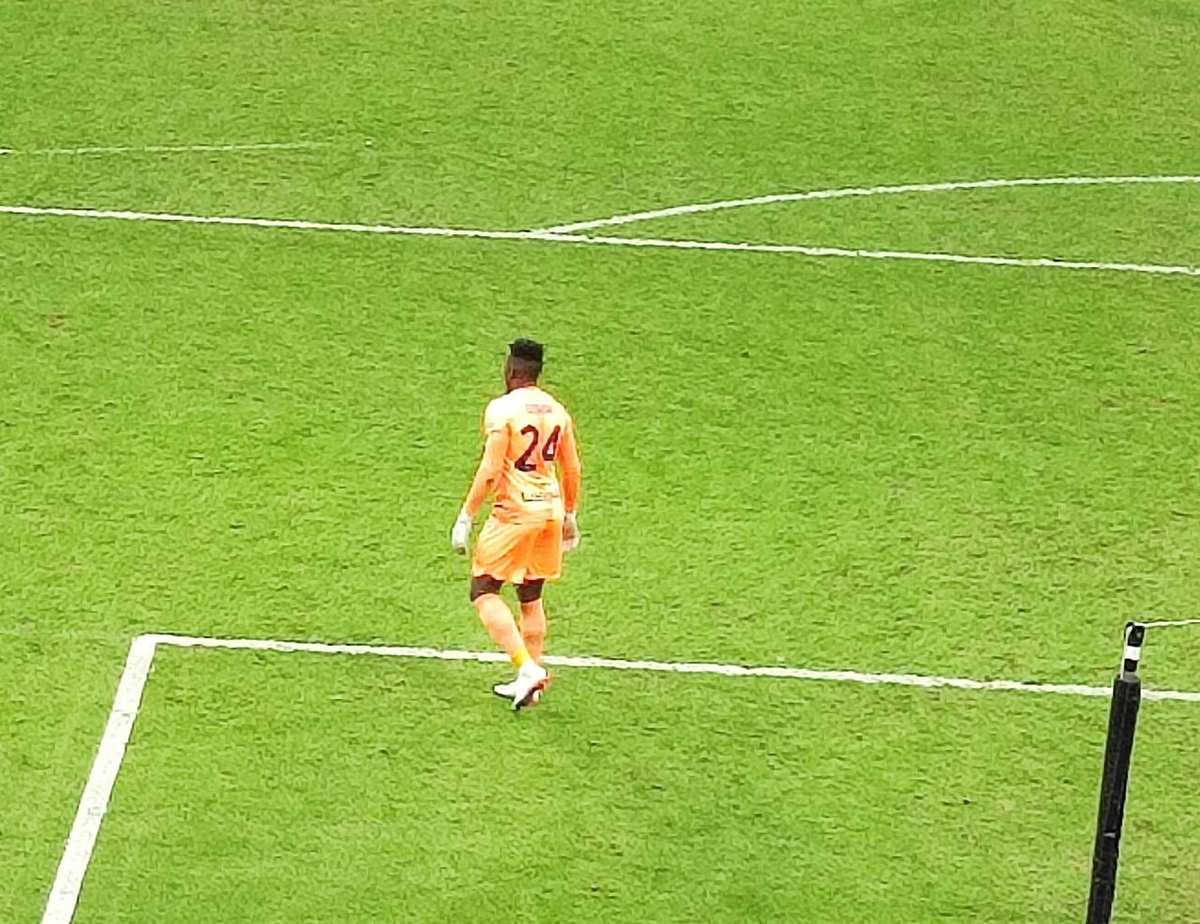 André Onana durante su etapa en el Inter de Milán, antes de fichar por el Manchester United en 2023