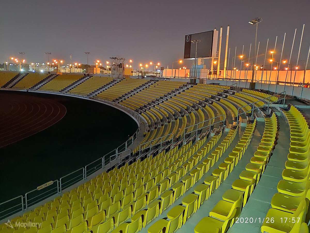 Interior de un estadio de Doha, ciudad que acogerá la fase final de la Copa Intercontinental 2026