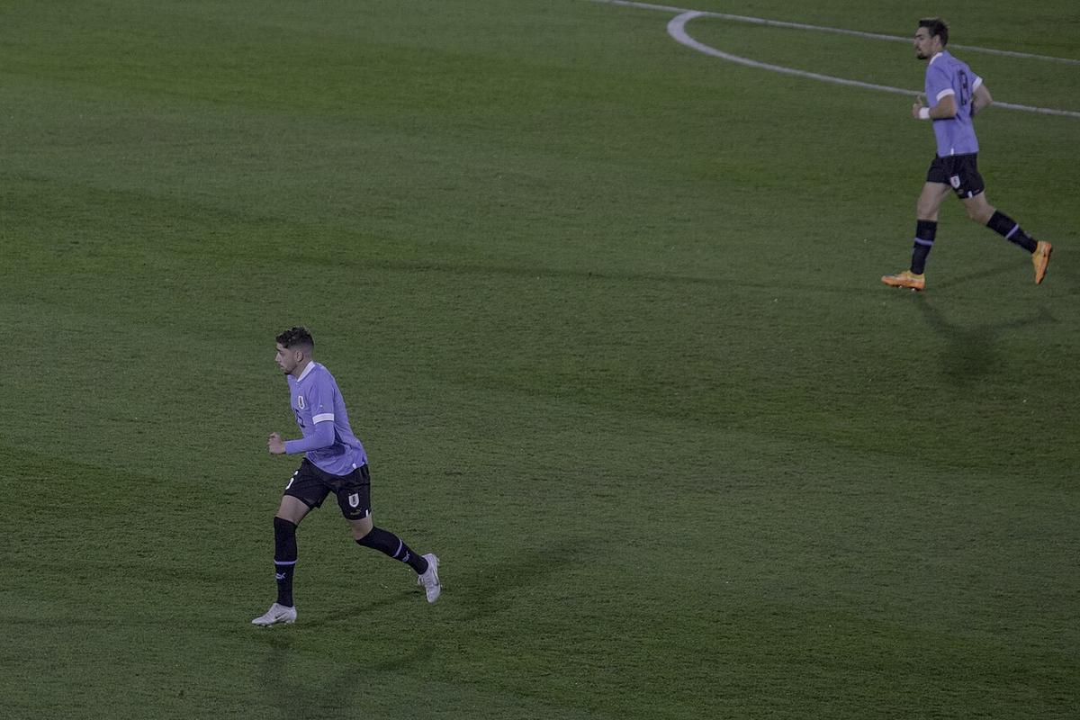 La selección de Uruguay, en una foto de archivo de un partido ante Panamá en 2022