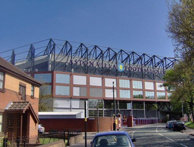 Villa Park, estadio del Aston Villa, escenario del triunfo 2-1 ante el Manchester City