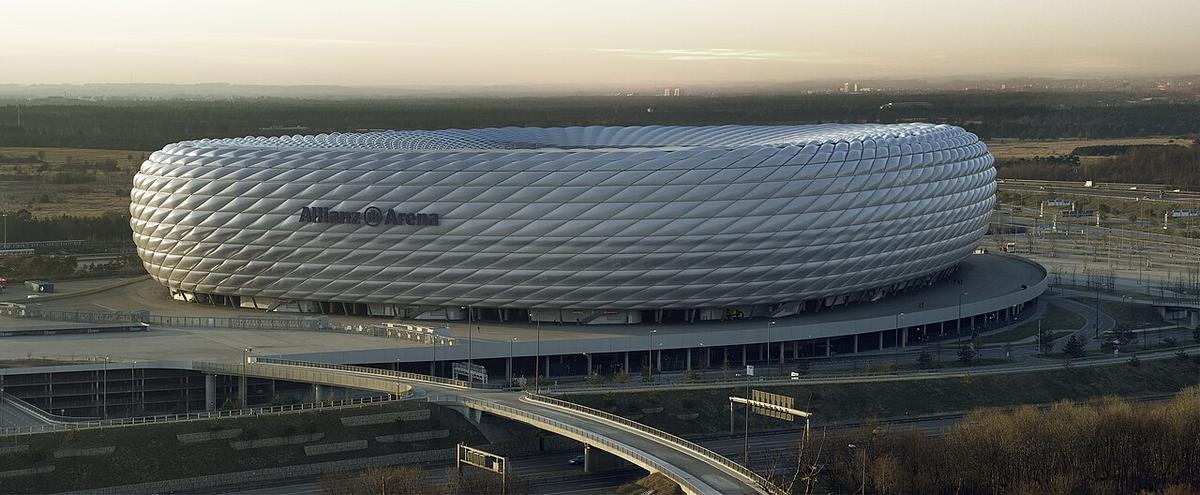 El Allianz Arena de Múnich, casa del Bayern, en una imagen de archivo de Wikimedia Commons