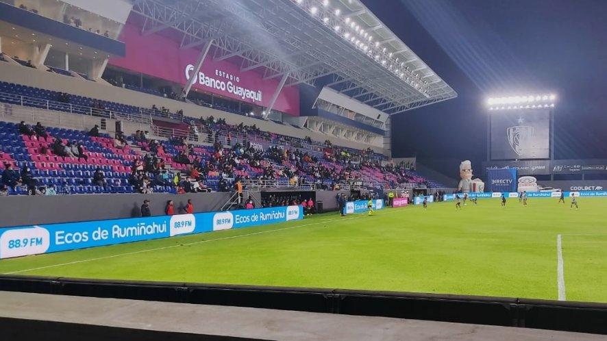 Estadio Banco Guayaquil, en Ecuador, sede del Corinthians vs Independiente del Valle