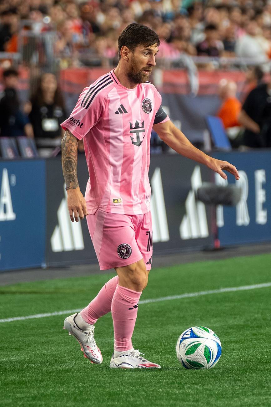 Lionel Messi con Inter Miami, en un partido de la temporada 2026 de la MLS
