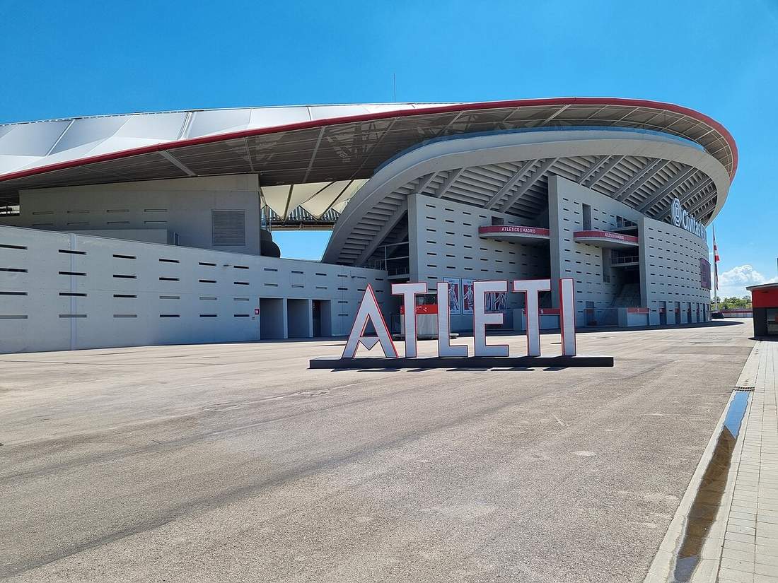 Estadio Riyadh Air Metropolitano, casa del Atlético de Madrid, donde Julián Álvarez marcó el 1-0 ante el Deportivo