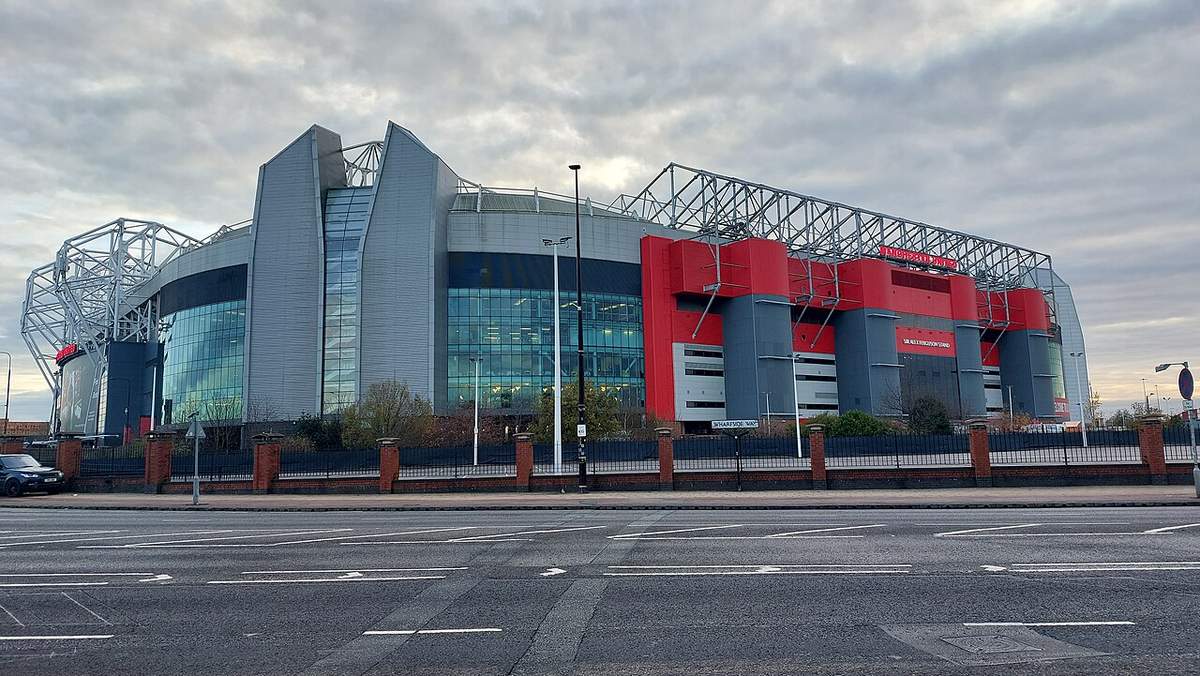 El estadio Old Trafford de Manchester, escenario del partido