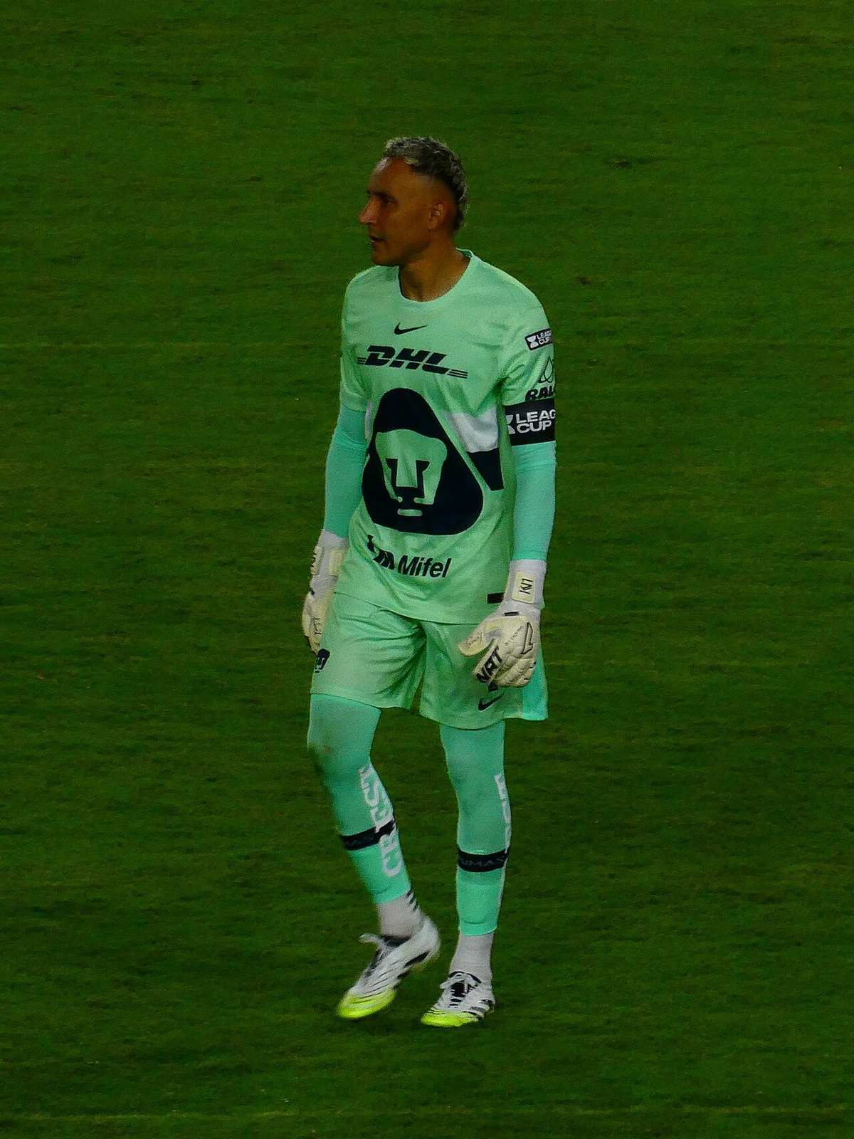 Keylor Navas, guardameta y capitán de Pumas, figura del empate ante Tigres