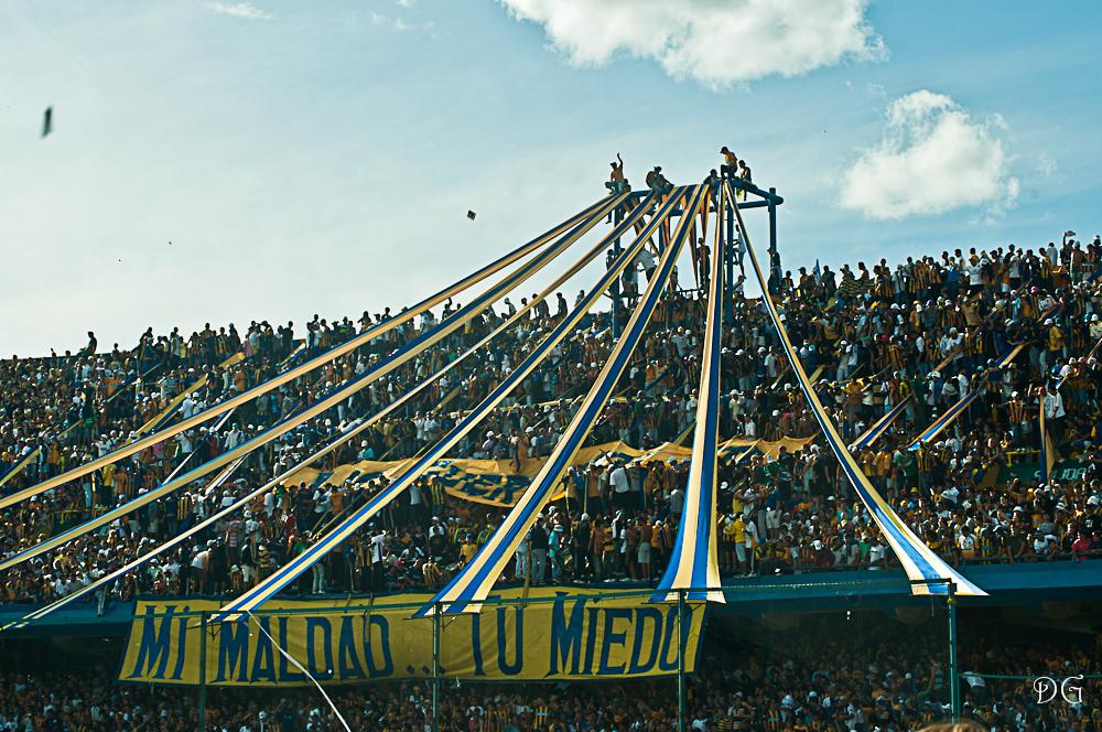 La hinchada de Rosario Central, que volvió a llenar el Gigante de Arroyito