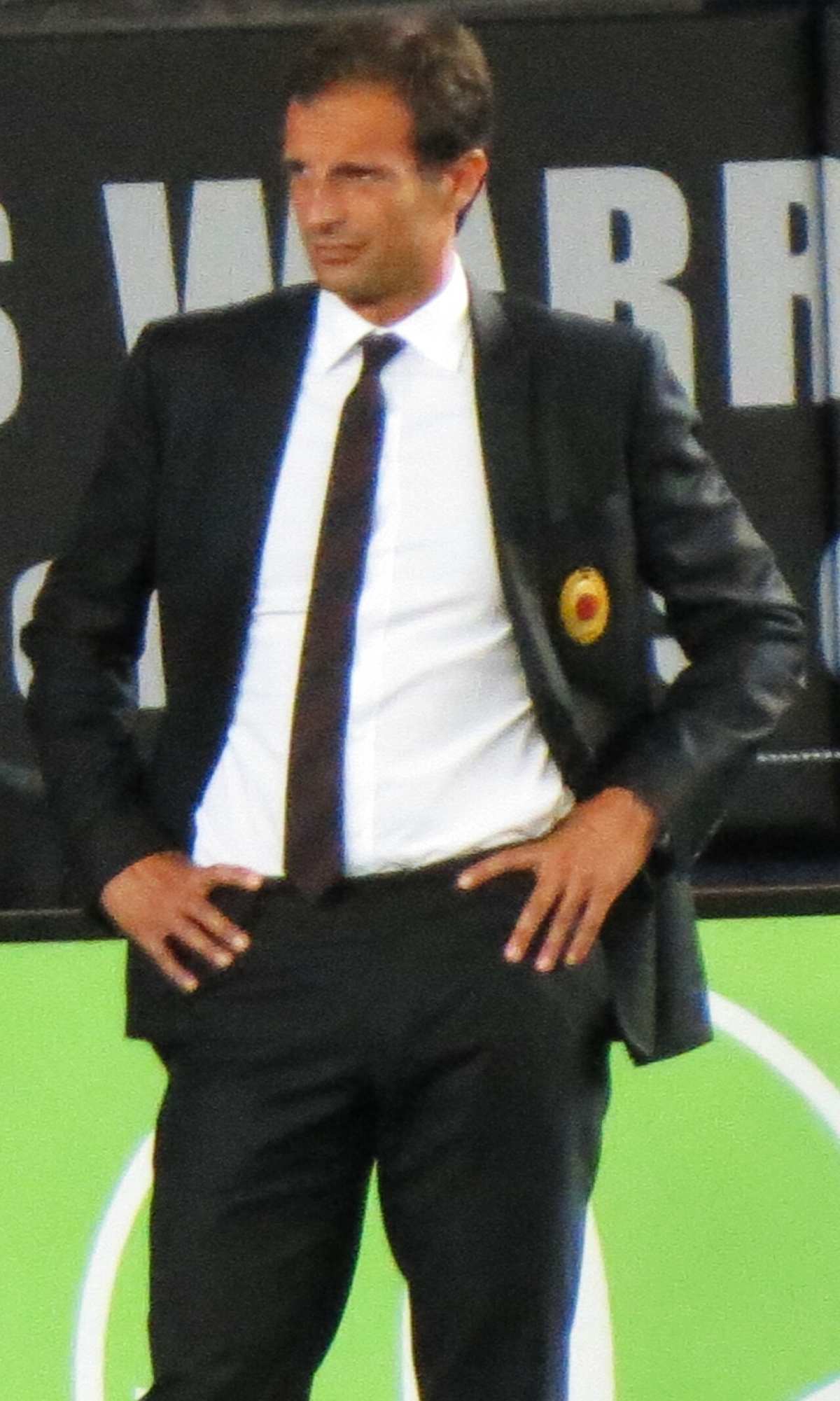 Massimiliano Allegri, entrenador del Napoli, sancionado con dos partidos por la Lega Serie A
