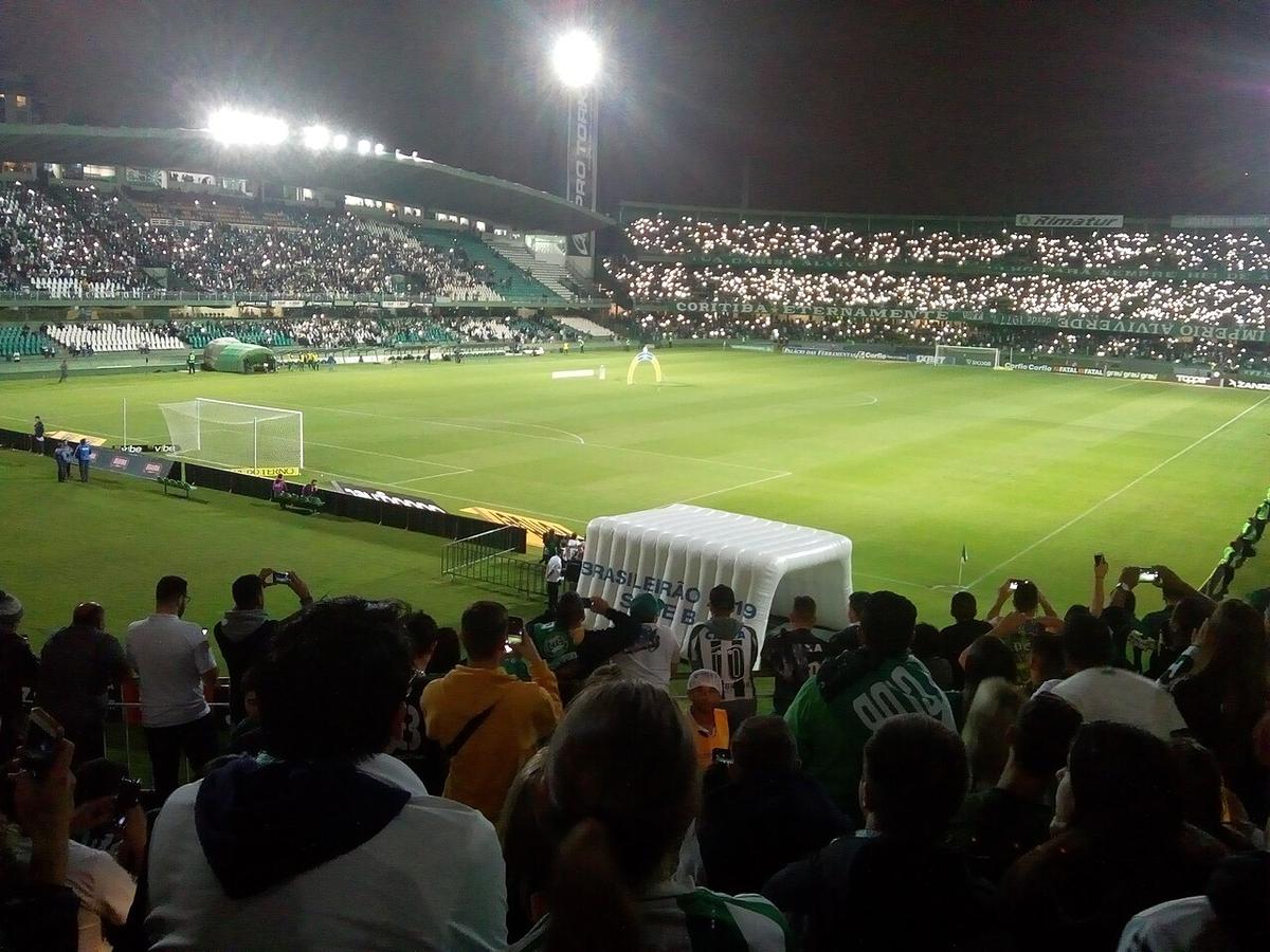 Estadio Couto Pereira de Curitiba, escenario del Coritiba vs Grêmio