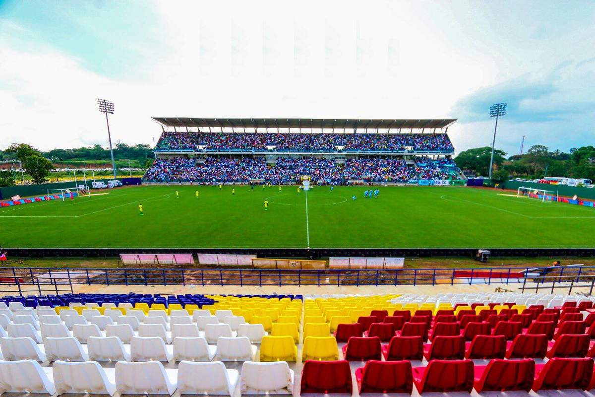 Estadio Jaraguay de Montería, escenario del partido entre Jaguares de Córdoba y Llaneros