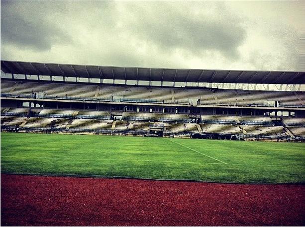Tribuna del Estadio Jaraguay de Montería, la casa de Jaguares de Córdoba