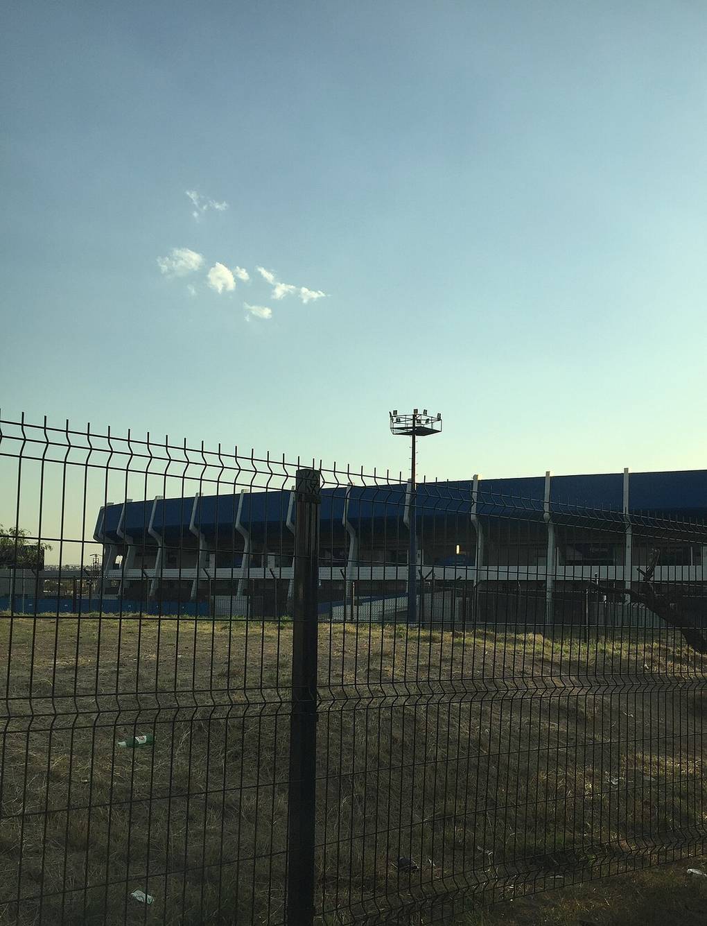 Vista del estadio La Corregidora de Querétaro durante un partido de fútbol