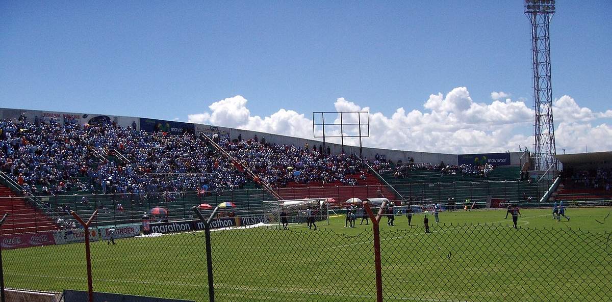 Estadio Bellavista de Ambato, escenario del partido entre Técnico Universitario y Mushuc Runa